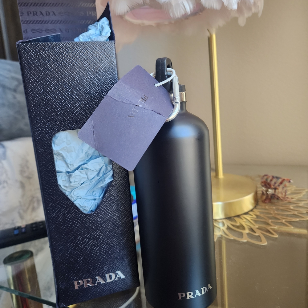 Authentic Prada Matte Black Bottle - image 5